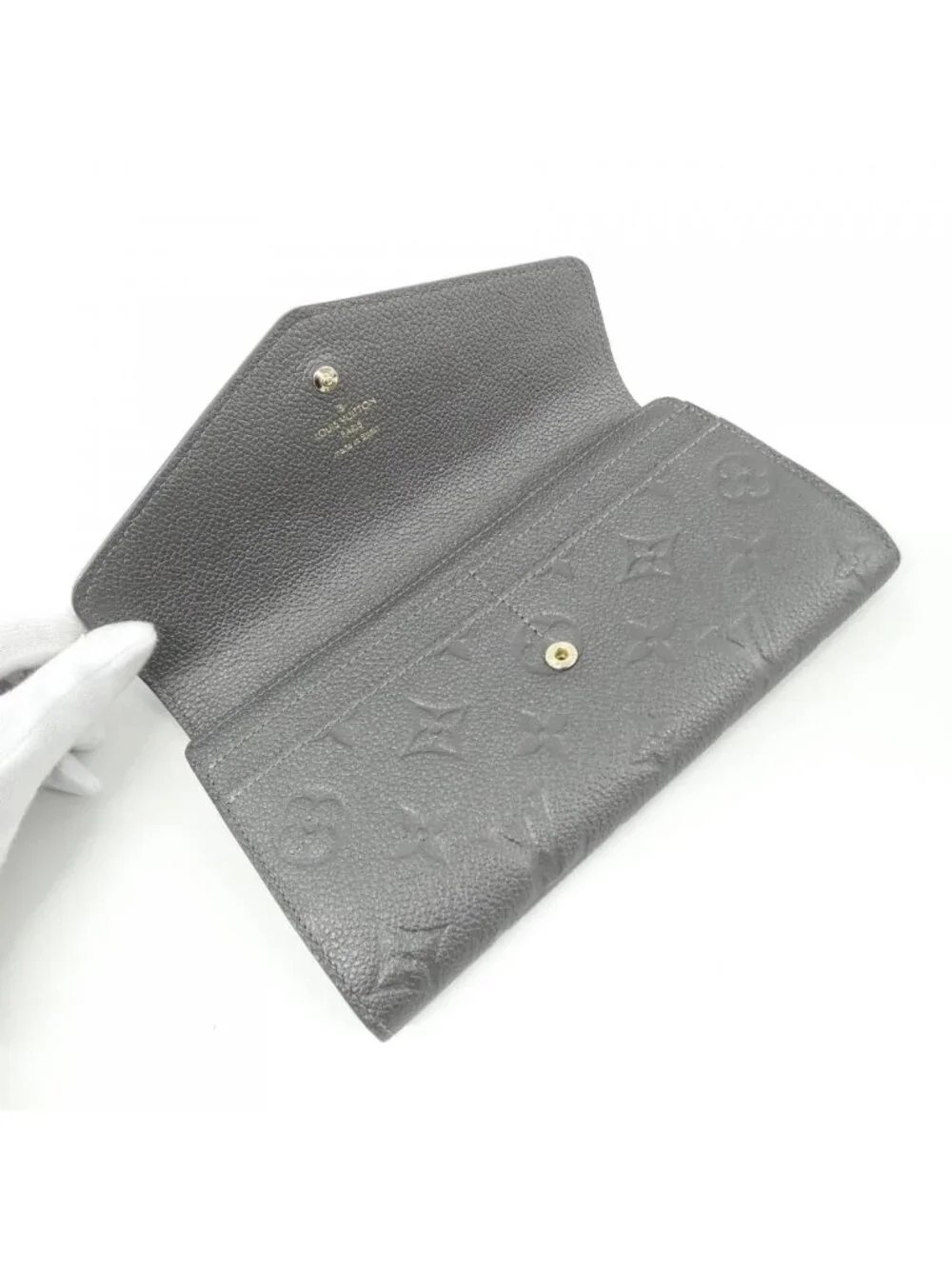 Louis Vuitton Monogram Empreinte Portefeuille Sarah Wallet